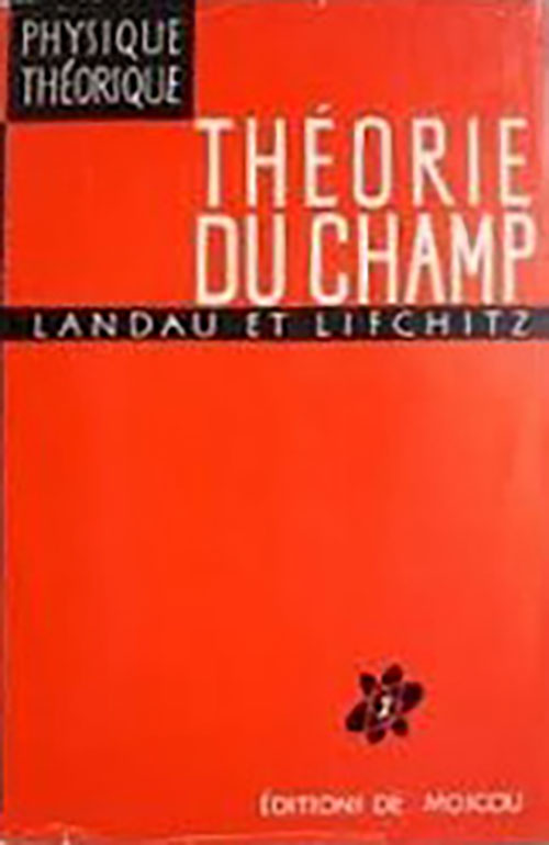 THEORIE DES CHAMPS LANDAU l. ET E. LIFCHITZ Ξενόγλωσσα, Φυσική Πανεπιστημιακά φυσικής